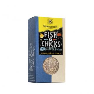 Sonnentor Fish & Chicks - grillfűszer, BIO, 55 g  *CZ-BIO-002 tanúsítvány