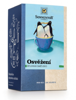 Sonnentor - Frissítő, adagolt tea, BIO, 18 db  *CZ-BIO-002 tanúsítvány