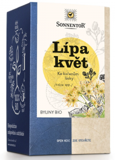 Sonnentor - Hársfavirág, teafilter, bio, 18 db  *CZ-BIO-002 tanúsítvány