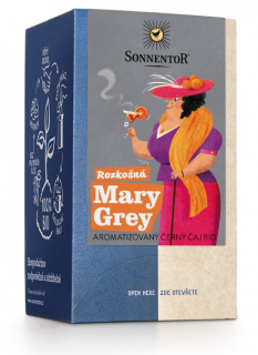 Sonnentor - Imádnivaló Mary Grey, adagolt tea, BIO, 18 db  *CZ-BIO-002 tanúsítvány