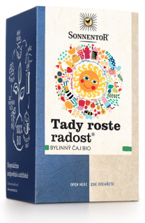 Sonnentor - Itt nő az öröm®, bio filteres tea, 18 db  *CZ-BIO-002 tanúsítvány