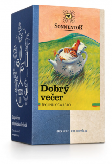 Sonnentor - Jó estét, teászsákok, bio, 18 db  *CZ-BIO-002 tanúsítvány