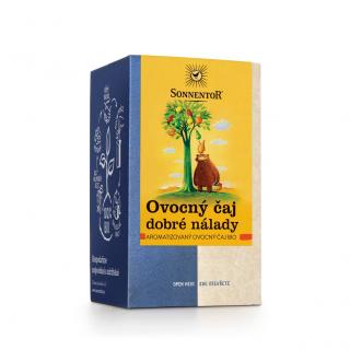 Sonnentor - Jó hangulatú gyümölcstea, BIO, 18 db  *CZ-BIO-002 tanúsítvány