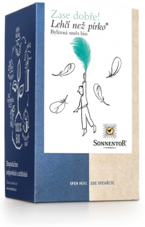 Sonnentor - Könnyebb, mint a tollpihe®, bio filteres tea, 18 db  *CZ-BIO-002 tanúsítvány