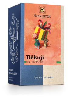 Sonnentor - Köszönöm, teászacskó, bio, 18 db  *CZ-BIO-002 tanúsítvány