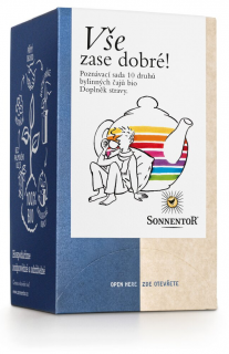 Sonnentor - Minden rendben van újra! oktatókészlet, teafilterek, bio, 20 db  *CZ-BIO-002 tanúsítvány