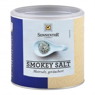 Sonnentor Smokey Salt, füstölt tengeri só, 560 g