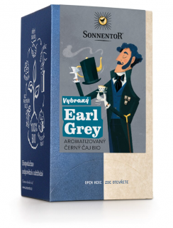 Sonnentor - Válogatott Earl Grey fekete tea, laza tea, BIO, 18 db  *CZ-BIO-002 tanúsítvány