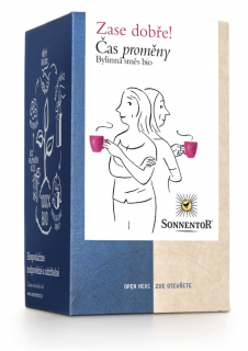 Sonnentor - Változás ideje, adagolt tea, BIO, 18 db  *CZ-BIO-002 tanúsítvány