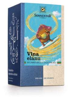 Sonnentor - Wave of Vitality, teászacskó, bio, 18 db  *CZ-BIO-002 tanúsítvány