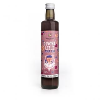 Sonnentor Wild Lilli szirup, bio, 500 ml  *CZ-BIO-002 tanúsítvány