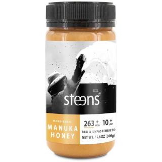 Steens – RAW Manuka Honey UMF 10+ (263+ MGO), 500 g