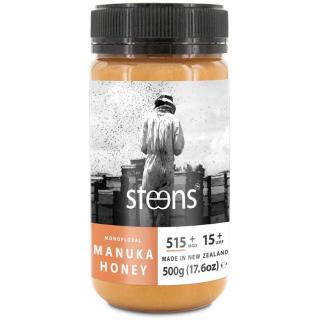 Steens – RAW Manuka Honey UMF 15+ (515+ MGO), 500 g