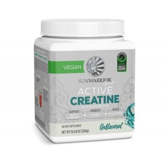 Sunwarrior Active Creatine Monohydrate (kreatin monohidrát), 300 g  Étrend-kiegészítő