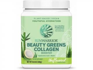 Sunwarrior Beauty Greens Collagen Natural, 300g - Natúr