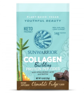 Sunwarrior Collagen Builder, 25 g - Csokoládé fudge  Étrend-kiegészítő