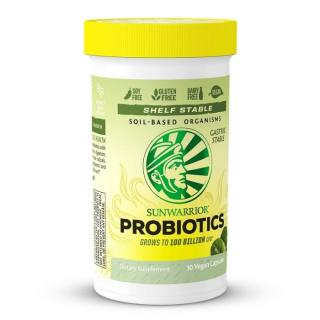 Sunwarrior Probiotics 30 V-Caps, Probiotics, 30 Vegán kapszula