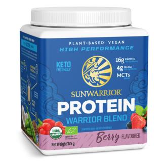 Sunwarrior Warrior Blend Organic Protein erdei gyümölcsök 375 g