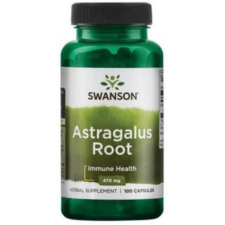 Swanson Astragalus Root (Kínai csüdfű), 470 mg 100 kapszula