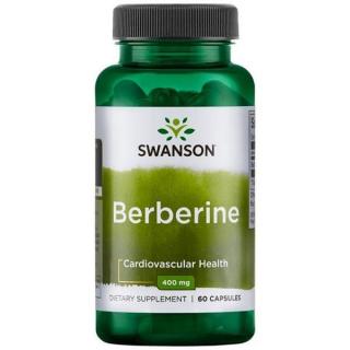 Swanson Berberine, 400 mg, 60 növényi kapszula