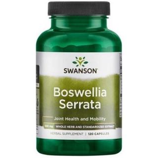Swanson Boswellia Serrata (tömjénfűrész kivonat), 500 mg, 120 gyógynövényes kapszula
