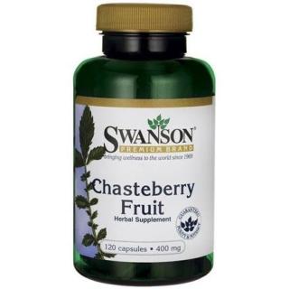 Swanson Chasteberry Fruit, Barátcserje, 400 mg, 120 kapszula