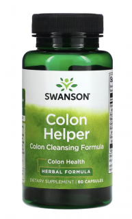 Swanson Colon Helper, Colon Health, 60 kapszula