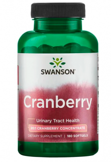 Swanson Cranberry, (Áfonya) 180 lágyzselés kapszula