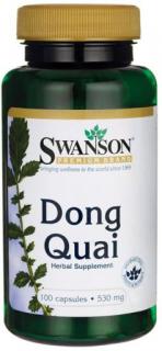 Swanson Dong Quai (kínai Angelica), 530 mg, 100 kapszula