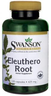 Swanson Eleuthero Root (szibériai ginzeng), 425 mg, 120 kapszula