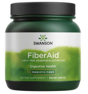 Swanson FiberAid vörösfenyőfa Arabinogalactan AG (prebiotikus rost), 250 g