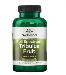 Swanson Full Spectrum Tribulus Fruit, 500 mg, 90 kapszula