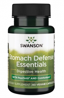 Swanson Gyomorvédelem Essentials, 60 növény kapszula