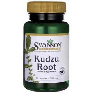 Swanson Kudzu Root, Kuzu gyökér, 500 mg, 60 kapszula