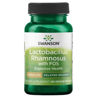 Swanson Lactobacillus Rhamnosus, 5 milliárd CFU, 60 növényi kapszula