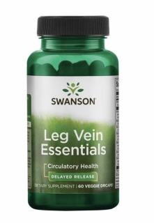 Swanson Leg Vein Essentials, Vein & Vascular Support, 60 gyógynövény kapszula  Étrend-kiegészítő