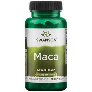Swanson Maca 500 mg, 100 kapszula