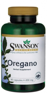 Swanson Oregano, 450 mg, 90 kapszula