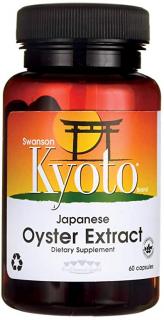 Swanson Oyster Extract ,(osztriga kivonat) 100% természetes, 500 mg, 60 kapszula