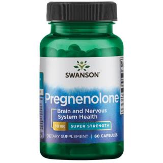 Swanson Pregnenolone 50 mg, 60 kapszula