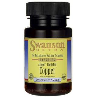 Swanson Réz Kelát, 2 mg, 60 kapszula