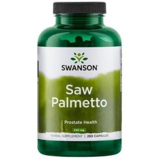 Swanson Saw Palmetto (Fűrészpálma), 540 mg, 250 kapszula