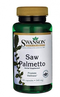 Swanson Saw Palmetto (Serenoa kúszó), 540 mg, 100 kapszula