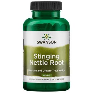 Swanson Stinging Nettle , Csalán kivonat, 500 mg, 100 kapszula