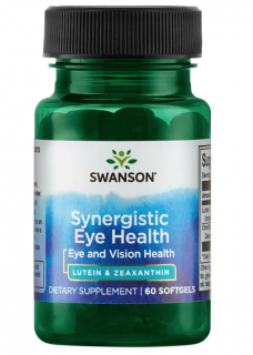 Swanson Synergistic Eye Health - Lutein és Zeaxanthin, 60 Sofgel kapszula
