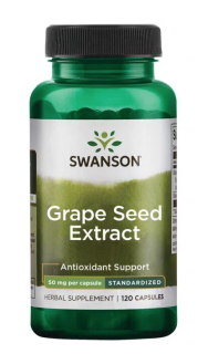 Swanson szőlőmag kivonat 50 mg, 120 kapszula