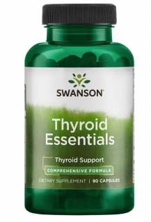 Swanson Thyroid Essentials (pajzsmirigy komplex), 90 kapszula