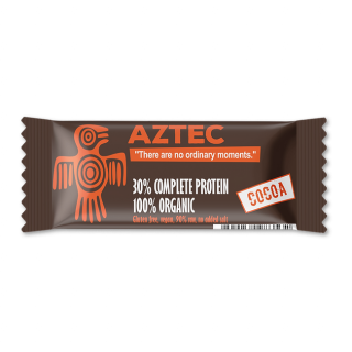 The Barbarian Protein Bar Organic Aztec Cacao, 50 g  Protein Bar