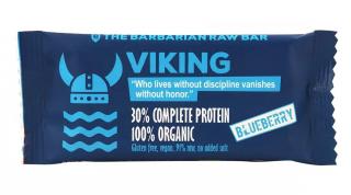 The Barbarian Protein Bar Organic Viking Blueberry, 50 g  Protein Bar