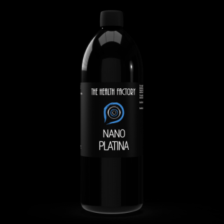 The Health Factory - Nano Platinum, Ásványvíz, 1000 ml